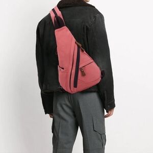 New KL928 Multipocket Denim Canvas Carryall Excursion Crossbody & Backpack